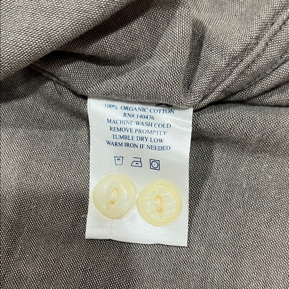 Faherty Red and Black Plaid Women's Button Down Shirt - Picture 3 of 8